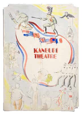 Theatre programme designed by FEPOW